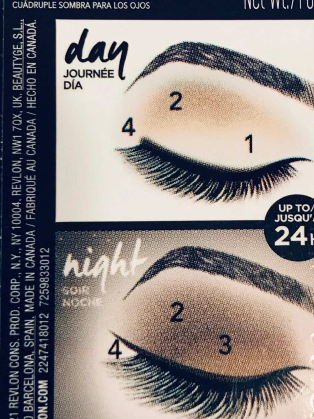 New Revlon ColorStay Day to Night Eyeshadow Quad 555 Moonlit Sealed Makeup Frost